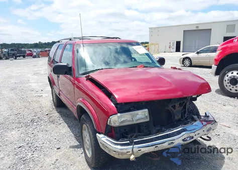 1999 Chevrolet Blazer Ls from USA, damaged, VIN 1GNDT13W0X2222414